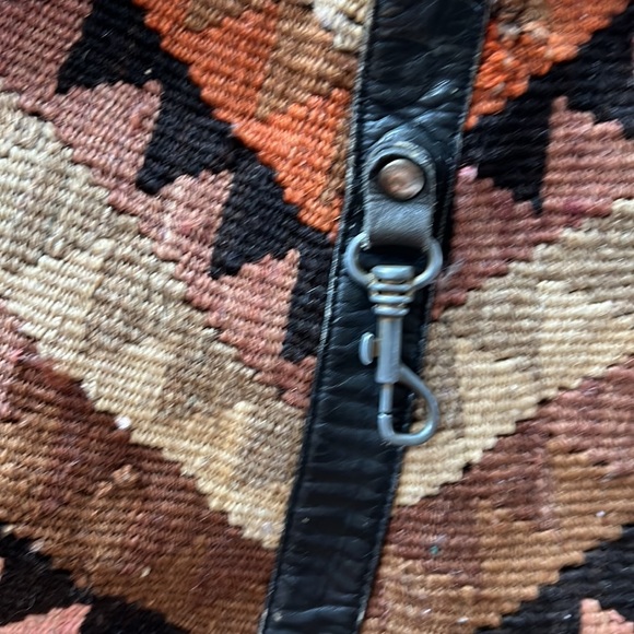 Vintage bucket shoulder/backpack bag - Picture 2 of 9